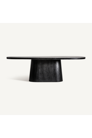   Black Mango Wood Dining Table | Oroa.com