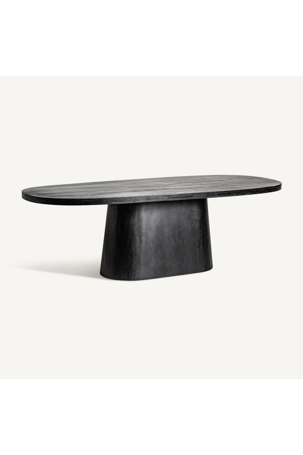   Black Mango Wood Dining Table | Oroa.com