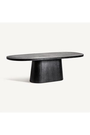   Black Mango Wood Dining Table | Oroa.com