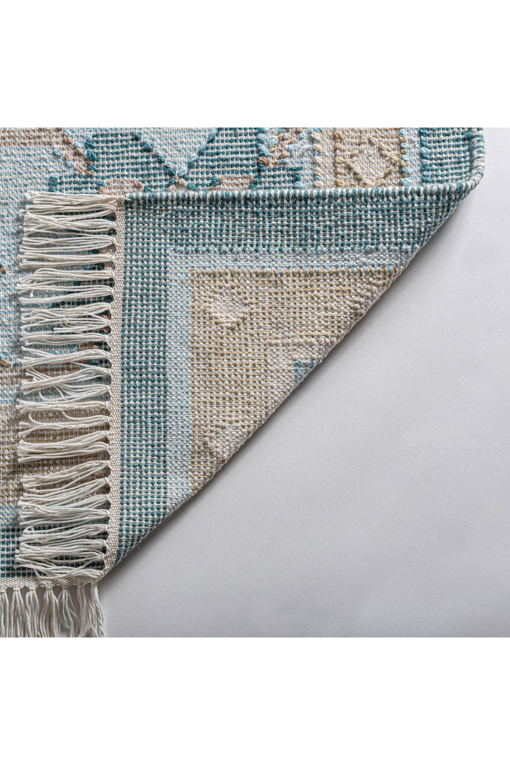   Blue Patterned Area Rug 11' x 8' | Oroa.com