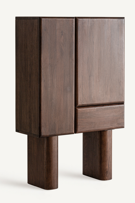   Brown Wooden Contemporary Cabinet | Oroa.com