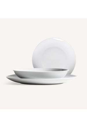   White Porcelain Dinnerware (18) | Oroa.com
