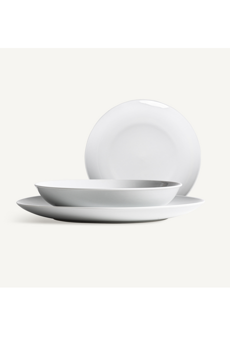   White Porcelain Dinnerware (18) | Oroa.com
