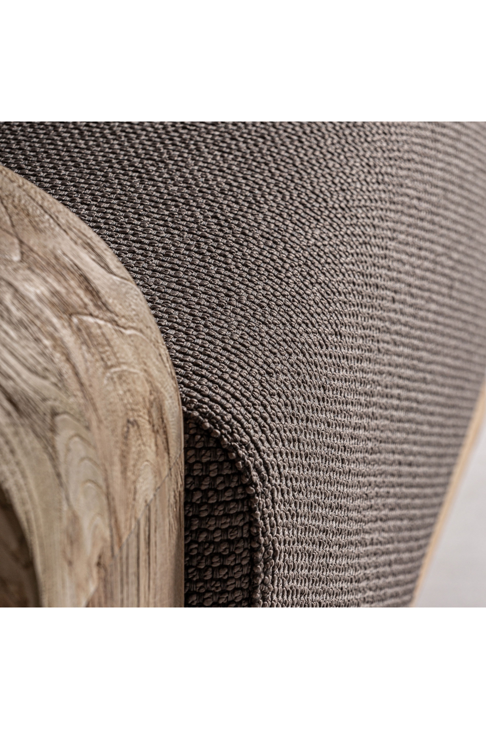   Brown Padded Armchair | Oroa.com