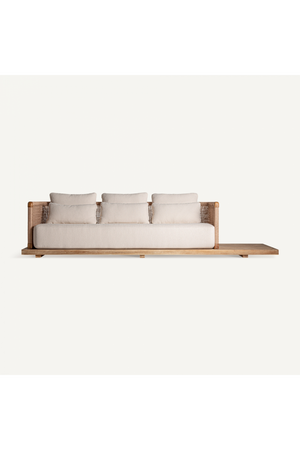   Teak Platform Outdoor Sofa | Oroa.com