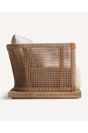   Teak Platform Outdoor Sofa | Oroa.com