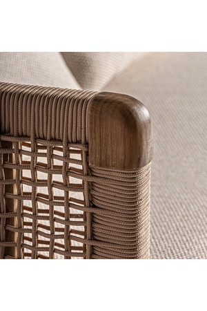   Teak Platform Outdoor Sofa | Oroa.com
