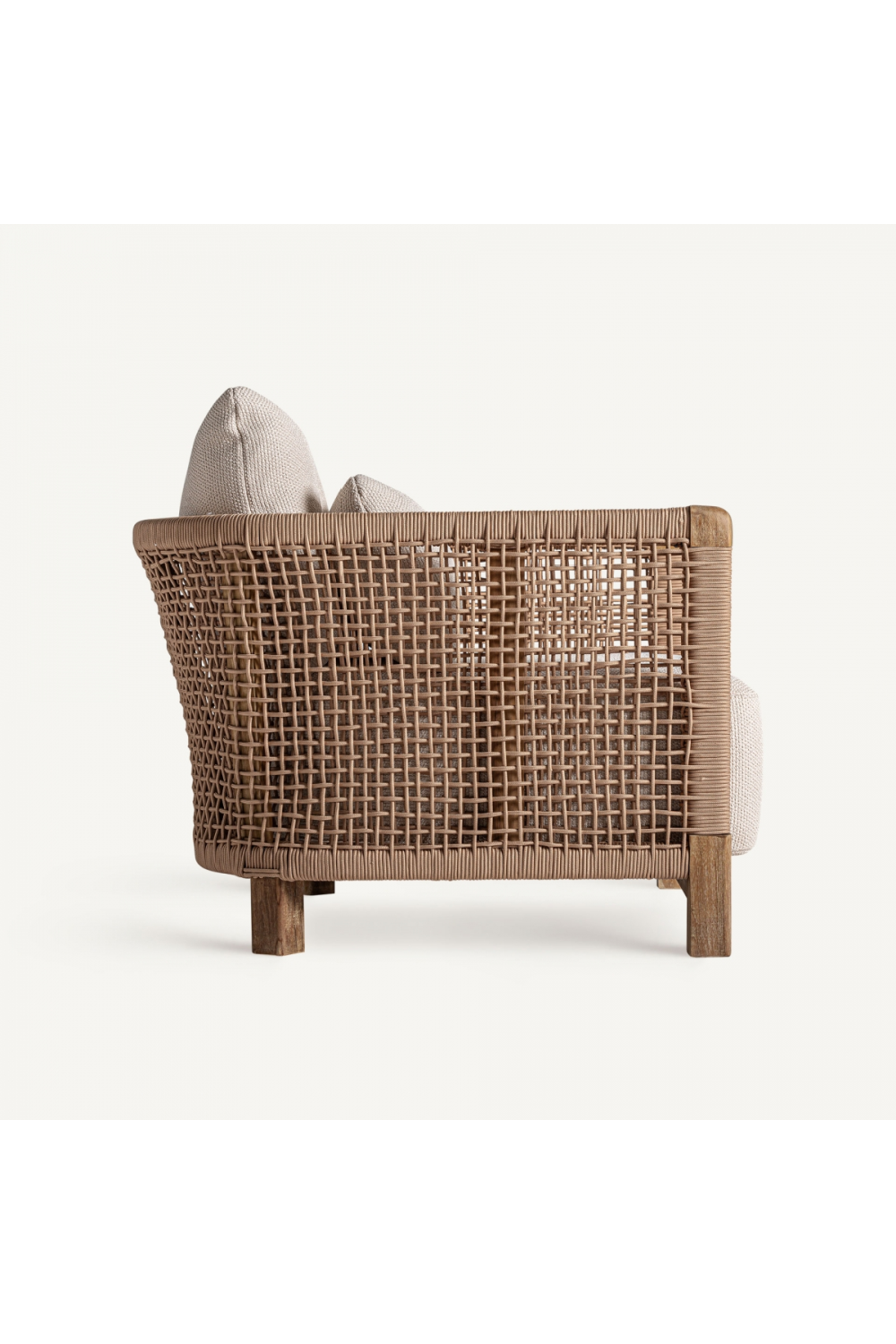   Braided Rope Lounge Armchair | Oroa.com