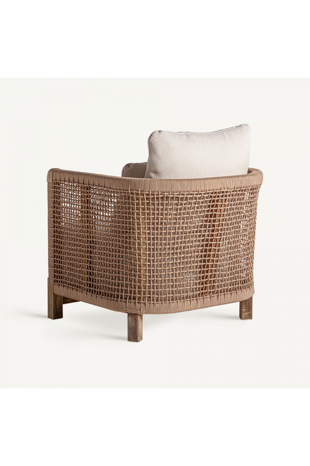   Braided Rope Lounge Armchair | Oroa.com