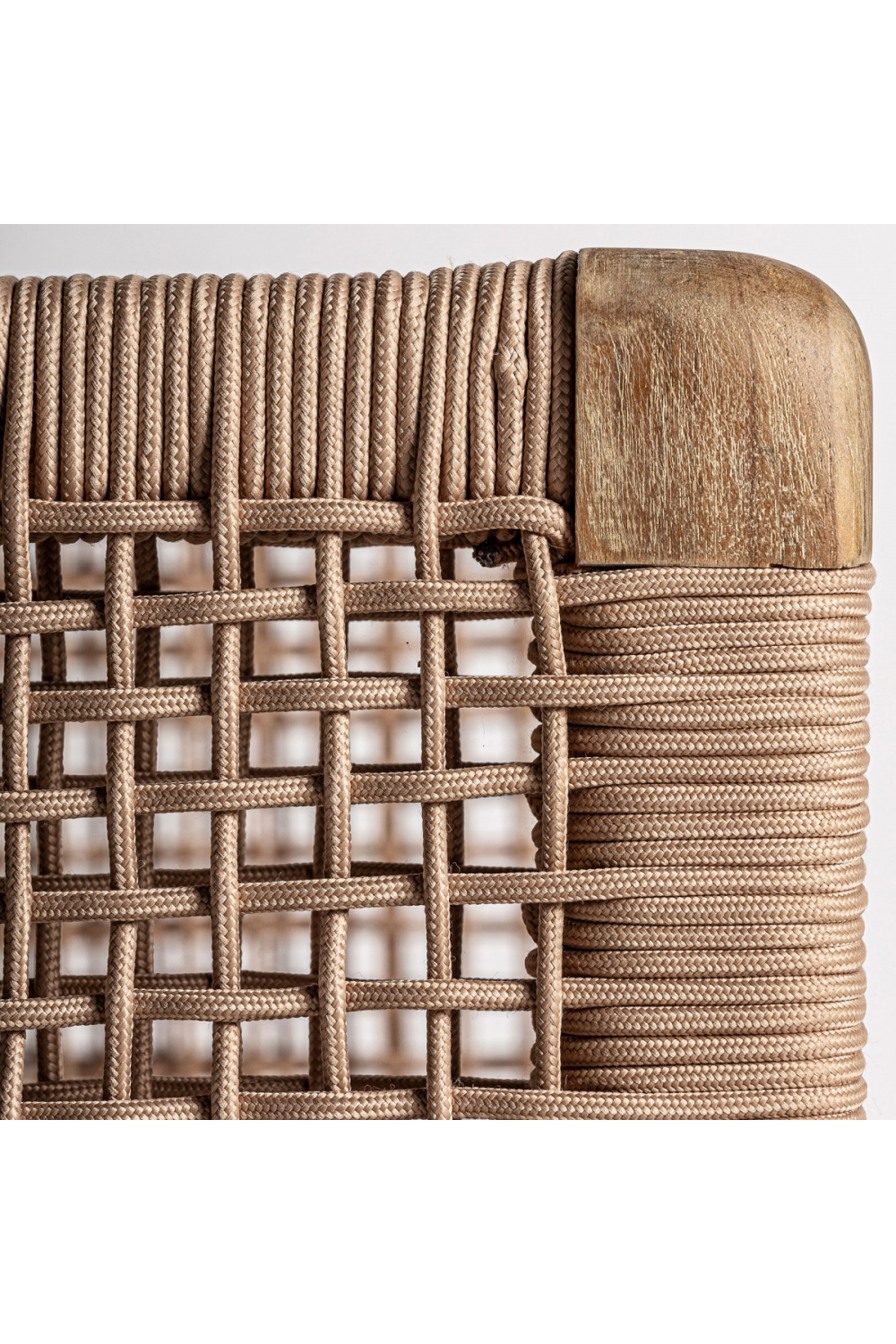   Braided Rope Lounge Armchair | Oroa.com