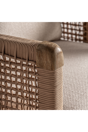   Braided Rope Lounge Armchair | Oroa.com