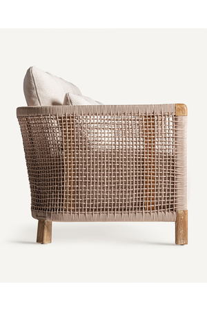   Rope Back Outdoor Sofa | Oroa.com