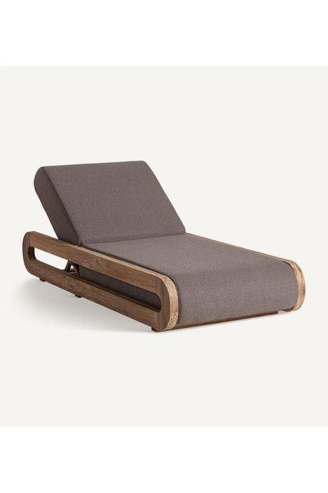   Outdoor Teak Deck Chair | Oroa.com