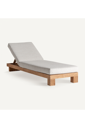   Teak Wood Outdoor Deck Chair | Oroa.com