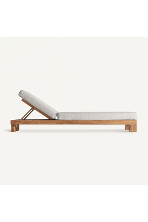   Teak Wood Outdoor Deck Chair | Oroa.com