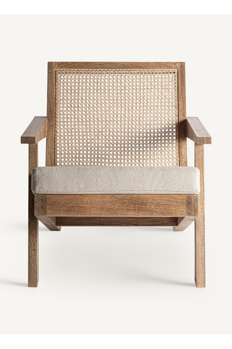   Mango Wood Inclined Armchair | Oroa.com