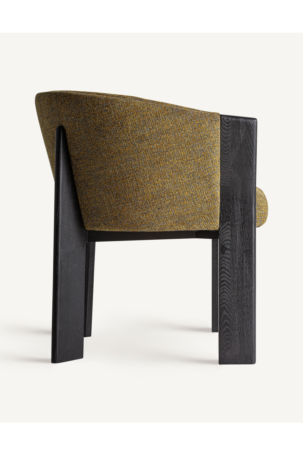   Black Oak Curve Dining Chair | Oroa.com