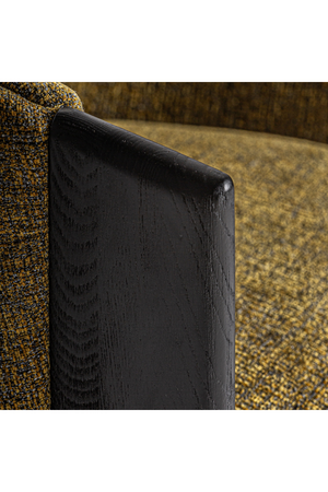   Black Oak Curve Dining Chair | Oroa.com