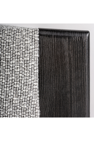   Black Oak Frame Padded Armchair | Oroa.com