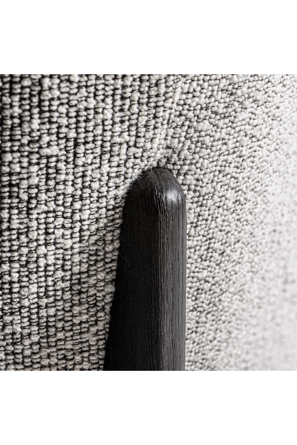   Black Oak Frame Padded Armchair | Oroa.com