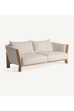   Barrel Oak Wood Sofa | Oroa.com