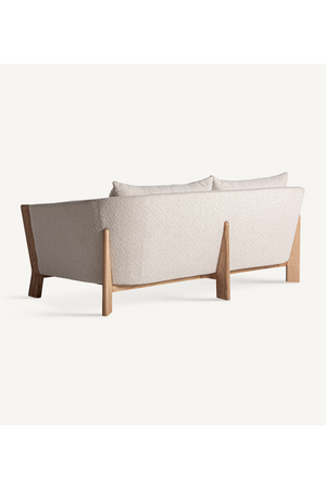   Barrel Oak Wood Sofa | Oroa.com