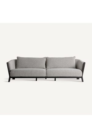   Black Oak Padded Sofa | Oroa.com
