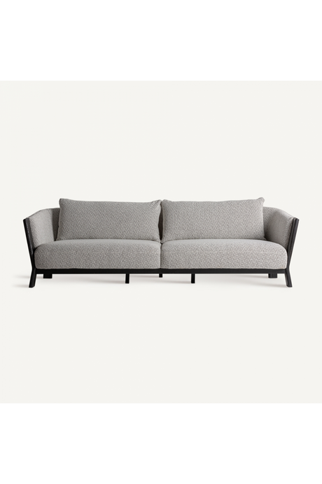   Black Oak Padded Sofa | Oroa.com