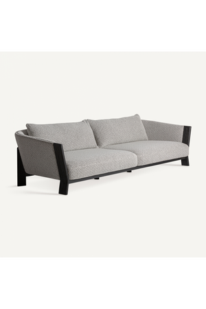   Black Oak Padded Sofa | Oroa.com