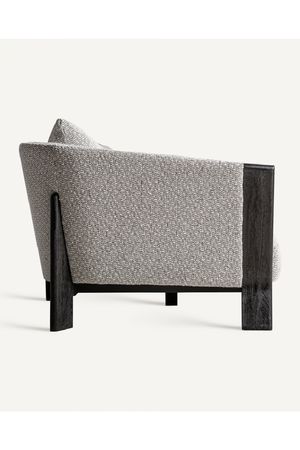   Black Oak Padded Sofa | Oroa.com