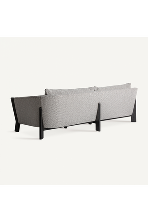   Black Oak Padded Sofa | Oroa.com