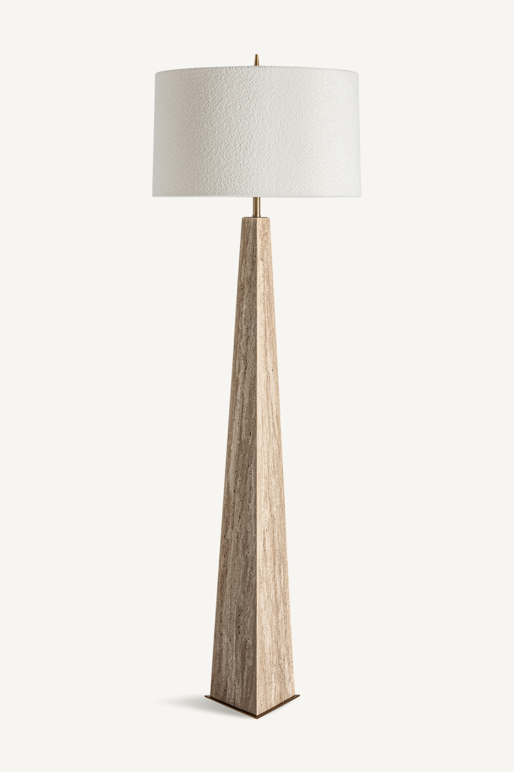   Beige Marble Floor Lamp | Oroa.com