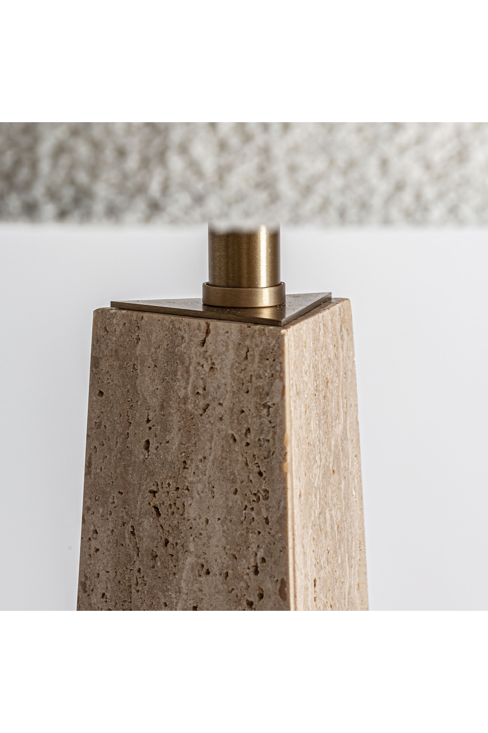   Beige Marble Floor Lamp | Oroa.com