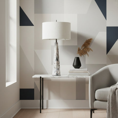   Conical Marble Table Lamp | Oroa.com