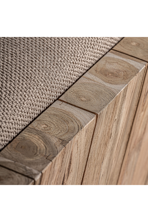   Teak Inclined Accent Chair | Oroa.com
