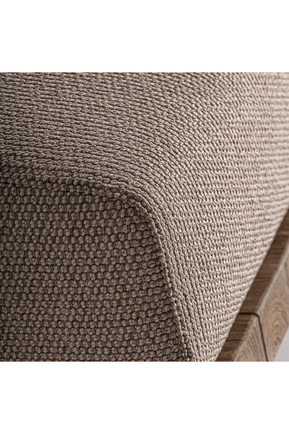   Slanted Teak Outdoor Sofa | Oroa.com