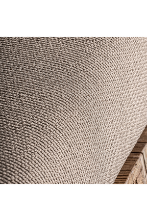   Slanted Teak Outdoor Sofa | Oroa.com