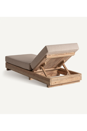   Teak Outdoor Deck Chair | Oroa.com