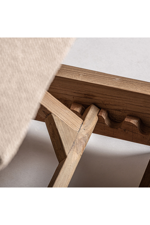   Teak Outdoor Deck Chair | Oroa.com