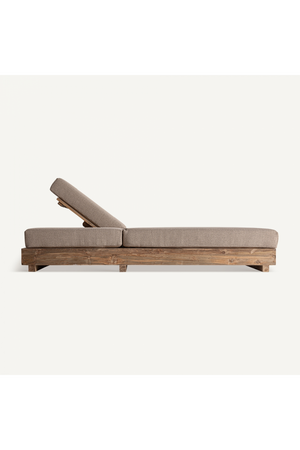   Teak Double Outdoor Chaise | Oroa.com