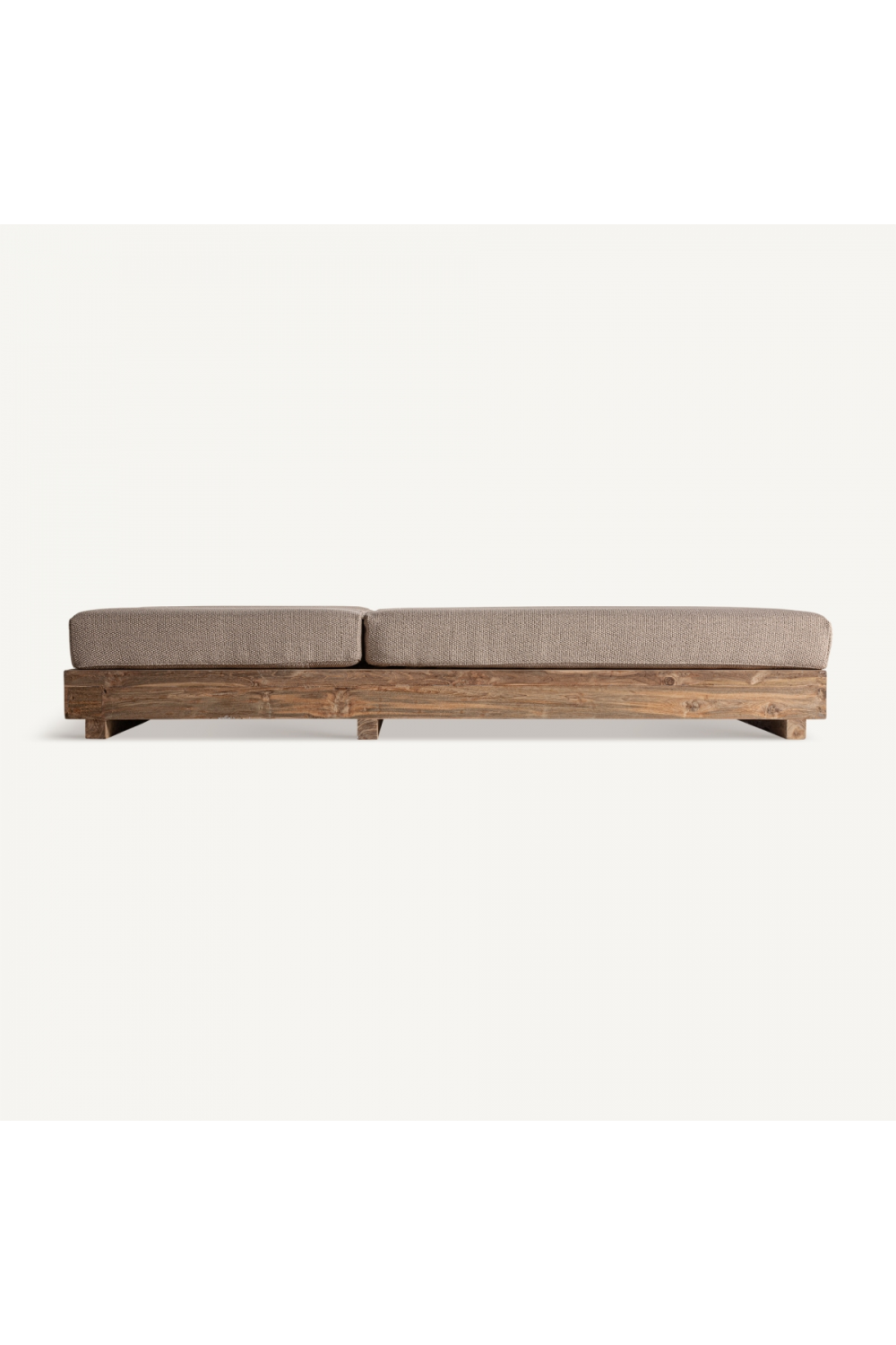   Teak Double Outdoor Chaise | Oroa.com