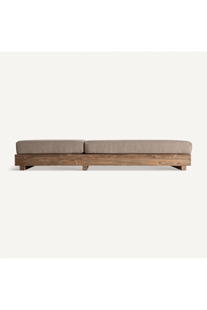   Teak Double Outdoor Chaise | Oroa.com