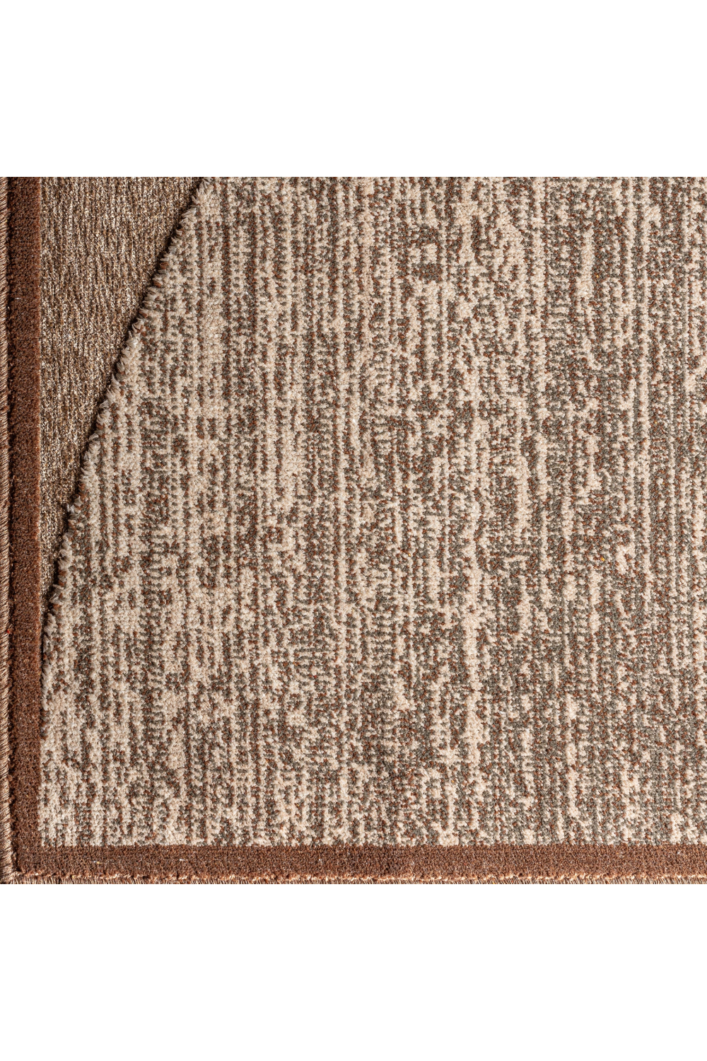   Brown Viscose Arch Print Rug 10' x 7' | Oroa.com
