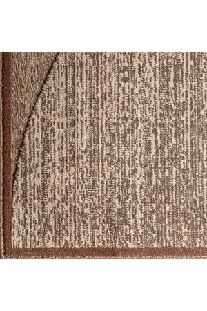   Brown Viscose Arch Print Rug 10' x 7' | Oroa.com