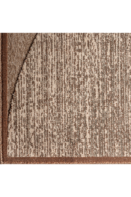   Brown Viscose Arch Print Rug 10' x 7' | Oroa.com