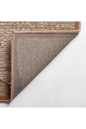   Brown Viscose Arch Print Rug 10' x 7' | Oroa.com