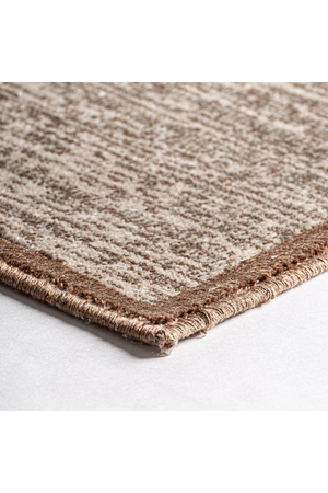   Brown Viscose Arch Print Rug 10' x 7' | Oroa.com