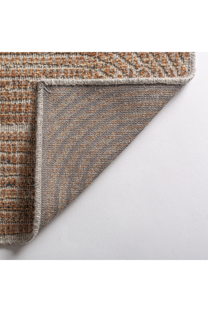   Brown Viscose Patterned Rug 11' x 8' | Oroa.com