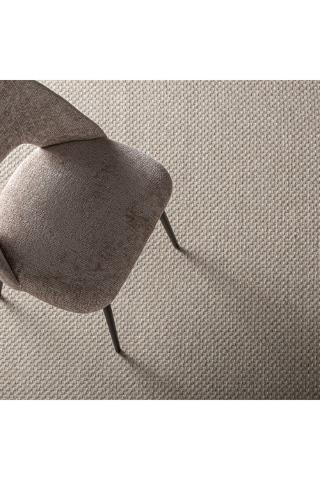   Beige Wool Area Rug 11' x 7'6" | Oroa.com
