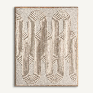   Cream Cotton Canvas Wall Art | Oroa.com
